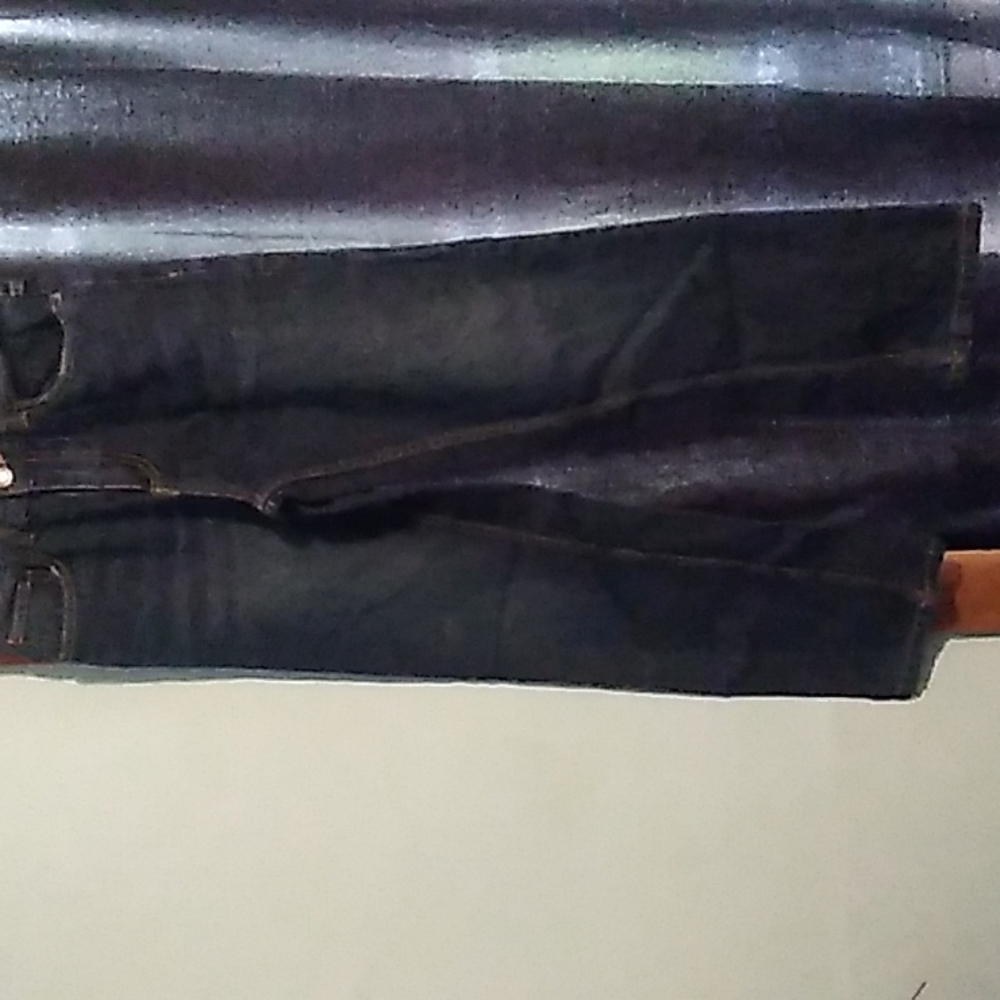 Dark blue jeans